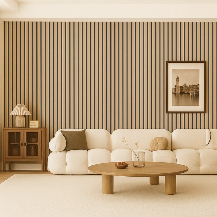 붙이는 템바보드 벽지 접착식 거실 아트월 시트지