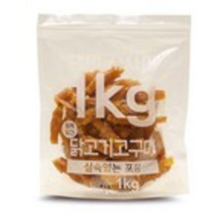 테비사사미 닭고기고구마 1kg 강아지 간식 대용량 1kg