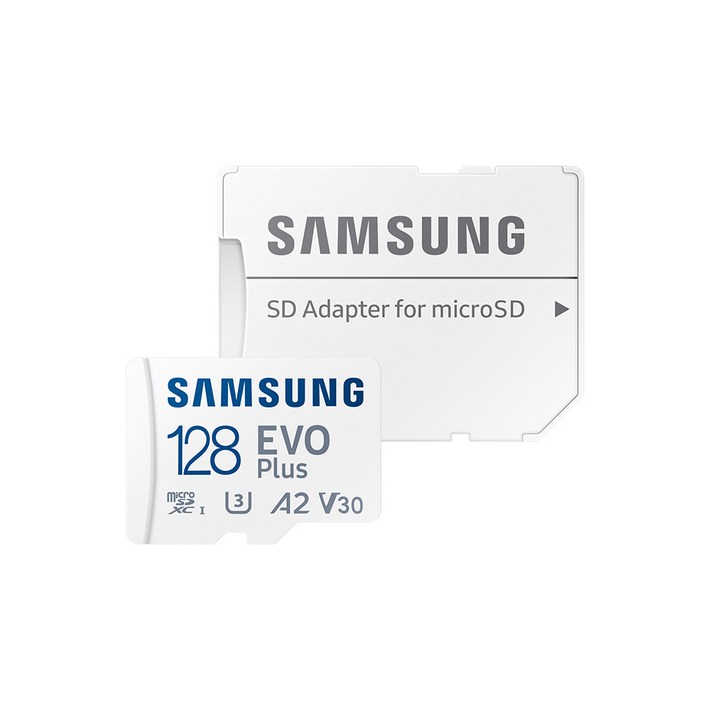 삼성전자 삼성 공식인증 마이크로SD카드 EVO PLUS 128GB  MBMC128KAKR 메모리카드