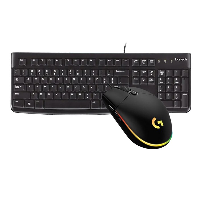 로지텍 K120 NEW 유선 키보드로지텍 G102 블랙 벌크 게이밍 유선 마우스세트 로지텍 K120 NEW 유선 키보드로지텍 G102 블랙 벌크 게이밍 유선 마우스세트