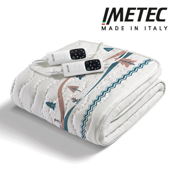 imetec 신형조절기 이탈리아 이메텍 전기요 프리미엄 전자파 안심 순면 더블  썰매  IMO913