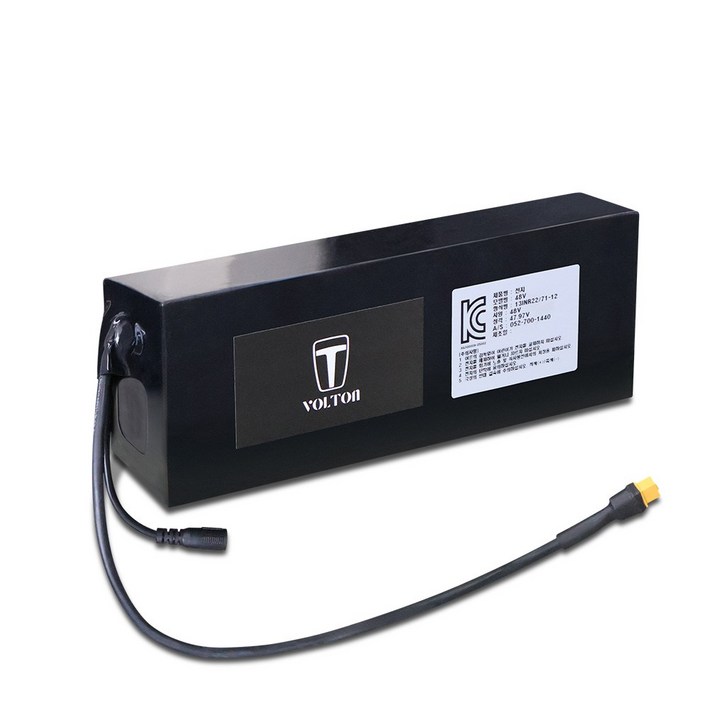 48V1060Ah 용량선택가능전동킥보드, 전기자전거 배터리KC인증 국산 리튬이온배터리볼턴배터리, 1개