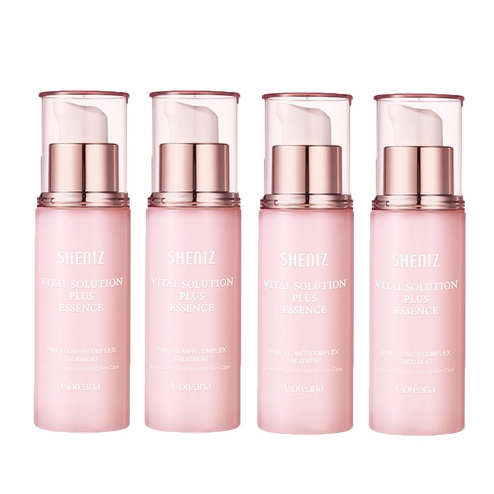 탄력 주름 기능성 에센스 코리아나 쉬니즈 바이탈 솔루션 에센스 55ml 4개, 4개, 55ml