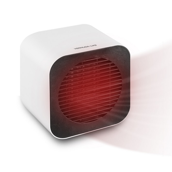 버뮤다 슈가큐브 미니 히터 PTC 사무실 발 난로 온풍기