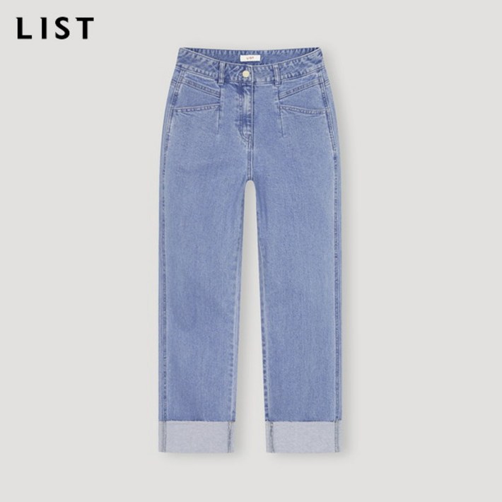 리스트LIST 턴업 포켓 포인트 데님 팬츠TSMSLN52060LL