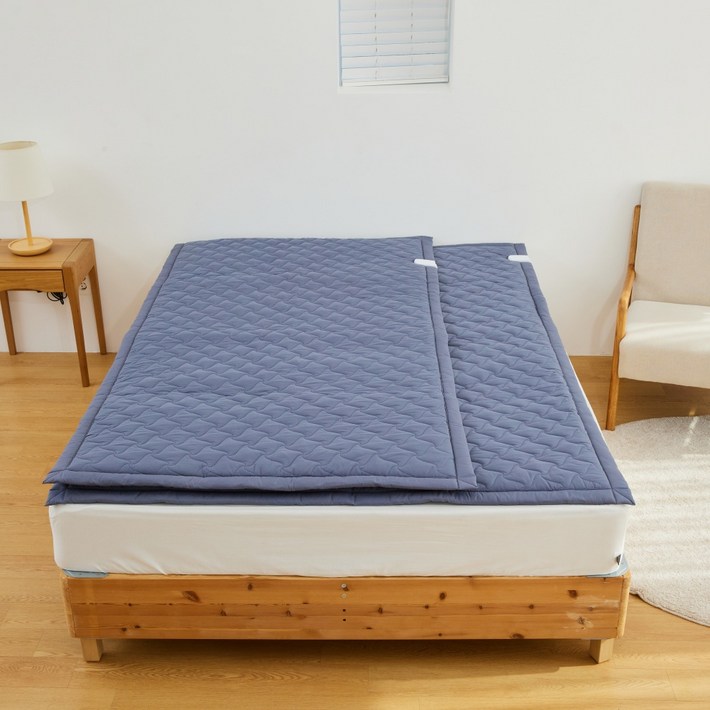 26년 두툼토퍼형한일의료기 전자파없는 탄소매트 1위 EMF 1인용 전기장판 전기매트 전기요, 퀸 더블150x200