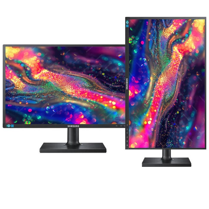 삼성전자 S24C45K S24E45K LED FHD 피벗높낮이 24인치사무업무용 중고, S24C45K, 60.1cm