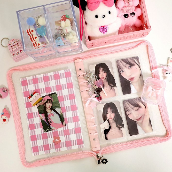 봄봄 A5 6공 포카바인더 속지포함 포카앨범 포토카드