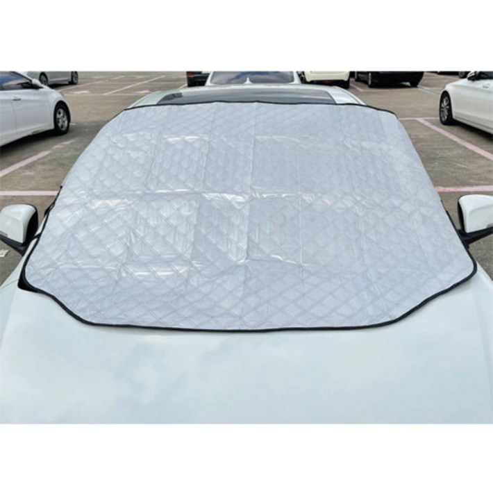 뭉스뭉스 자석 차량용 햇빛가리개 차 앞유리 커버 기본183cm