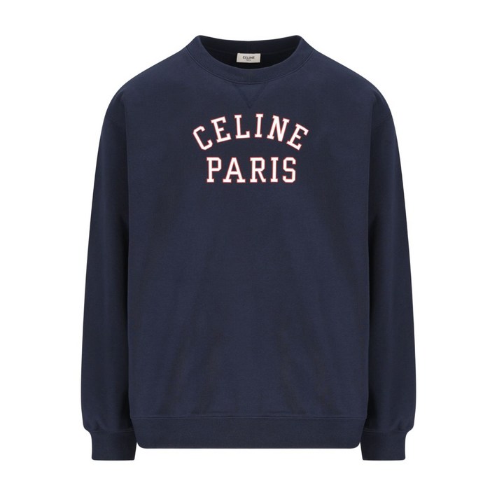 셀린느 텍스트 프린트 스웨터