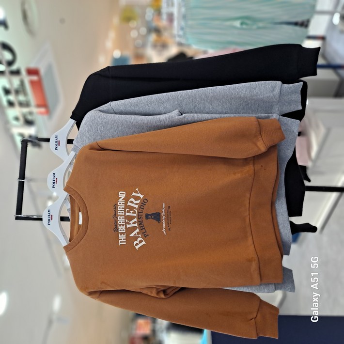 폴햄키즈 뉴코아인천점 부드러운 기모 맨투맨