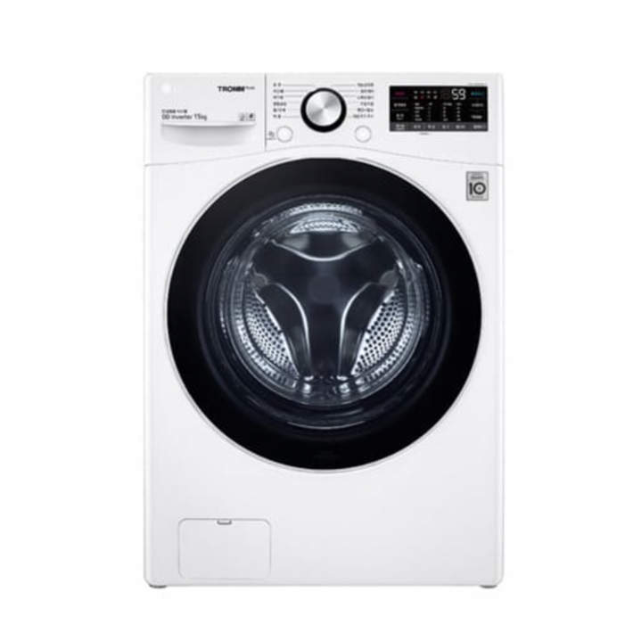 LG전자 트롬 드럼세탁기 화이트 F15WQA 15kg 방문설치 LG전자 트롬 드럼세탁기 화이트 F15WQA 15kg 방문설치