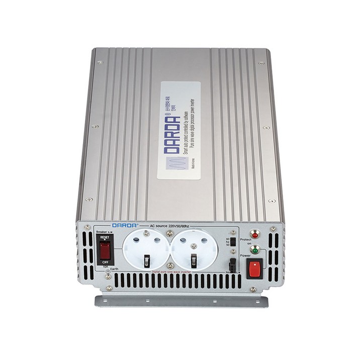 국산 다르다 KC인증 순수정현파 태양광 인버터 입력 DC48V to 출력 AC220V 최대 600W DK4806 Pure sine wave inveter LED 전구 장판 등 구동