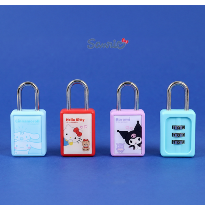 산리오 캐리어 자물쇠 다이얼 번호변경 여행용 캐리어 잠금장치