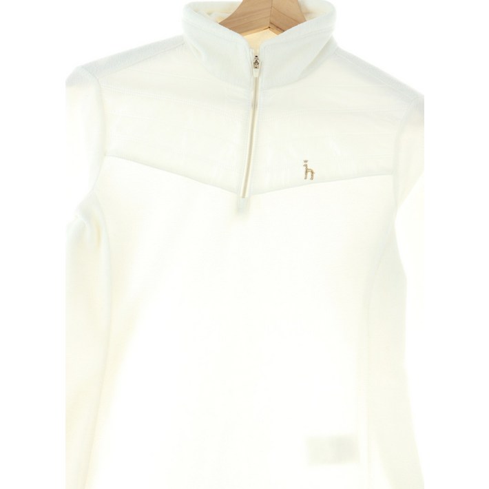 WS헤지스 카라 긴팔티셔츠 화이트 폴리 골프40