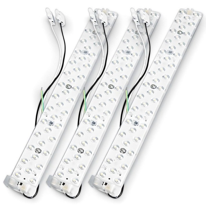 번개표 LED 모듈 리폼형 램프 조명 자석 30W 주광색 FPL 55W 대체용 3개입