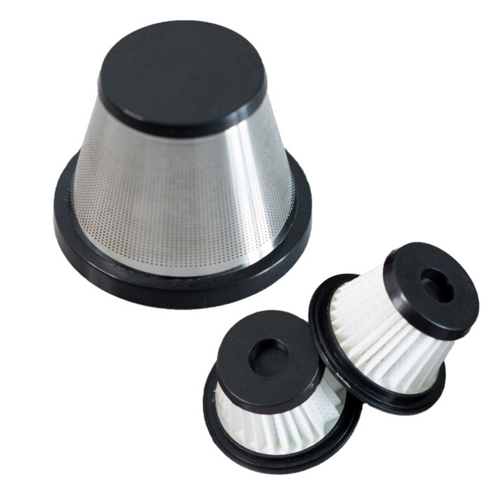 2세대 ROMIN 무선 미니 청소기 필터세트 스테인레스 헤파필터 소형 핸디 저렴한