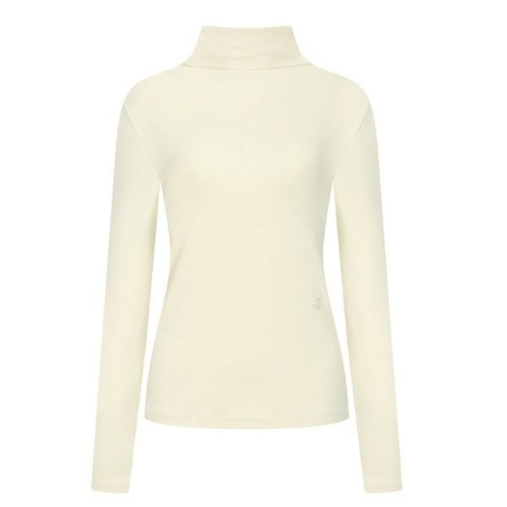 JJ지고트 JJ JIGOTT 자수 하프넥 티셔츠GPBA0TSJ11 480236