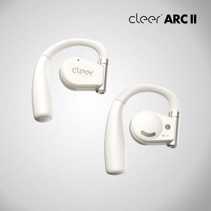 클리어 아크2 오픈형 블루투스이어폰 ARC2, 화이트, ARC2