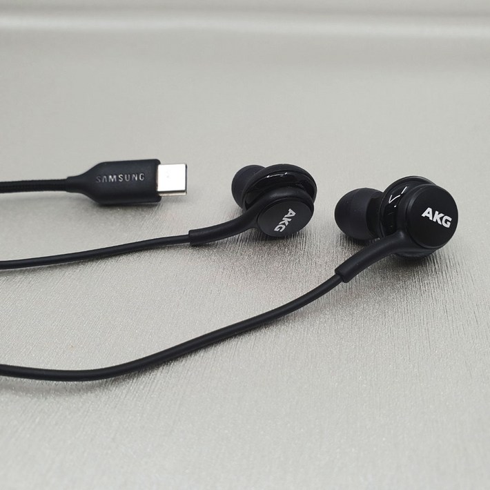 삼성 AKG 정품 C타입 유선 이어폰 블랙 GH5915106A, akg C타입 유선이어폰