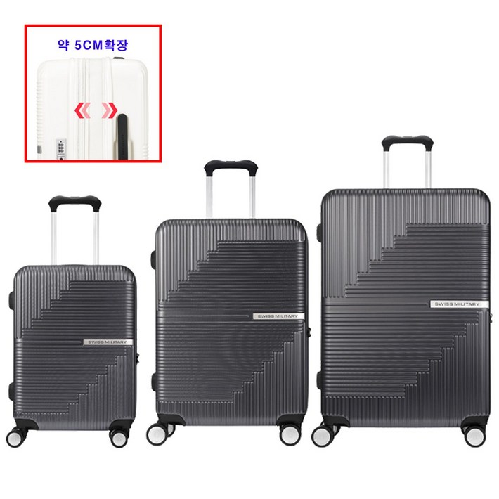 스위스밀리터리 기내용 여행 20인치 24인치 28인치 캐리어 세트 S