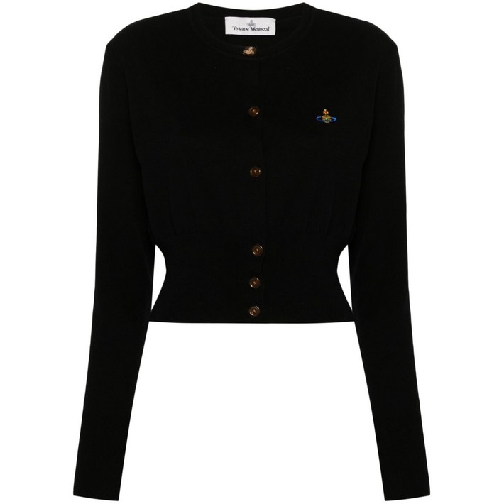 비비안웨스트우드 구체 자수 가디건