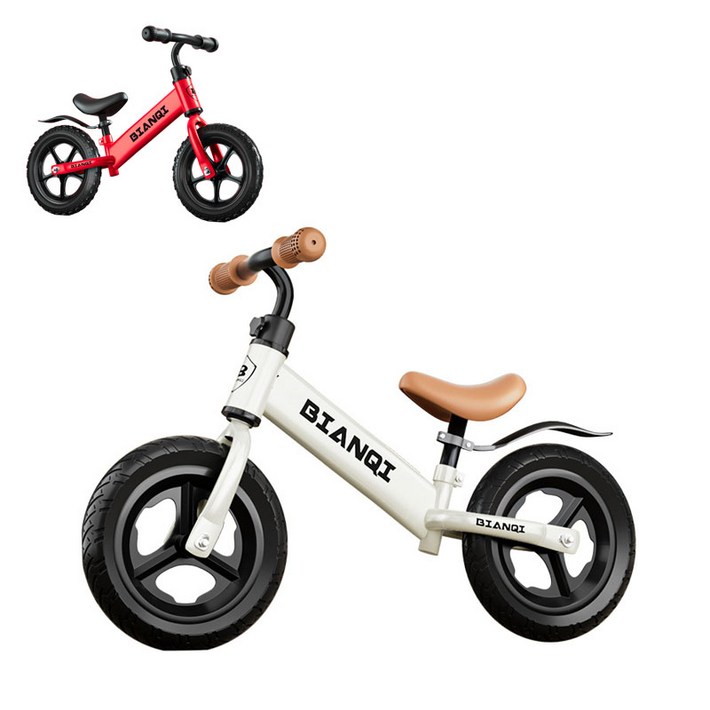 밸런스 자전거 발란스 페달없는 바이크 12인치 14인치, 1개, 84cm, 화이트K14