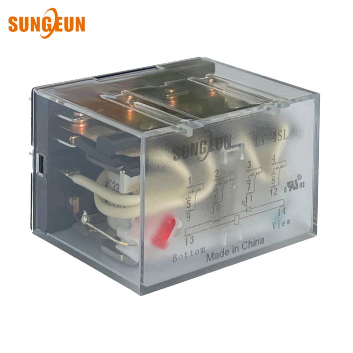 14핀 릴레이 파워릴레이 소켓 24v 220v relay 성은전자 LY4SL, 1개