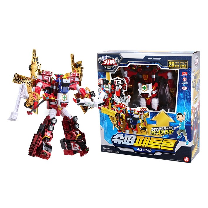 헬로카봇 슈퍼패트론 올스타, 혼합색상, 1세트