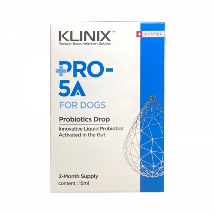 클리닉스 PRO 5A 독 15ml  액상LIVE유산균 KLINIX 프로파이브에이