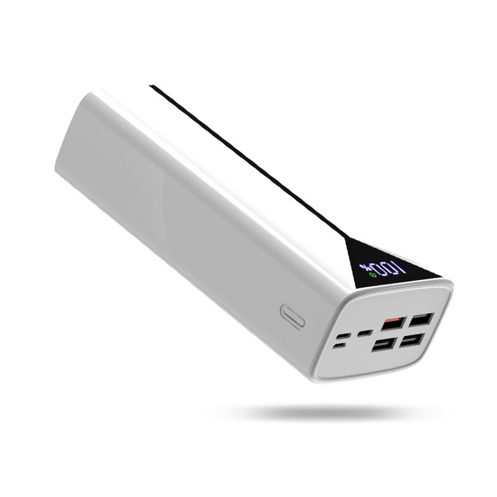 인플리바타 PD 22.5W  QC3.0 멀티단자 LCD 잔량표시 대용량 고속충전 보조배터리50000mAh  60W C타입 케이블