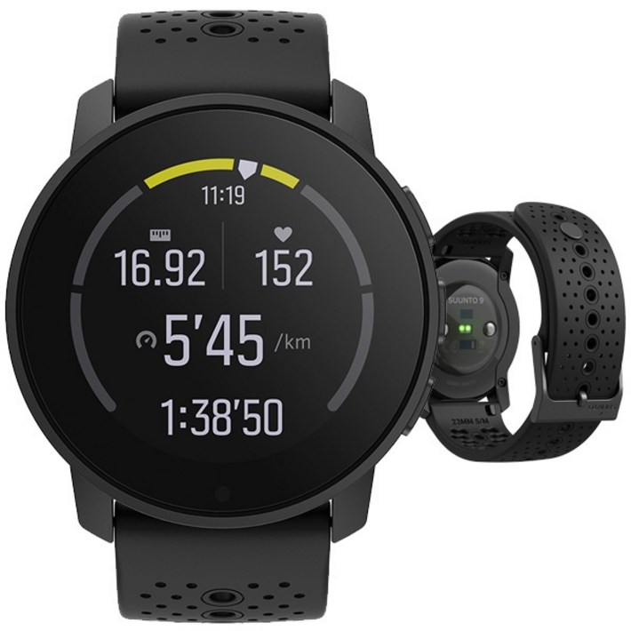 순토SUNTO 스마트워치 순토9 피크 올블랙SS050522000