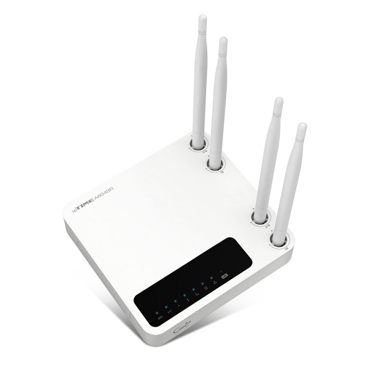 ipTIME A604SR 화이트 AC1200 MUMIMO 지원 4LAN 포트 유무선공유기