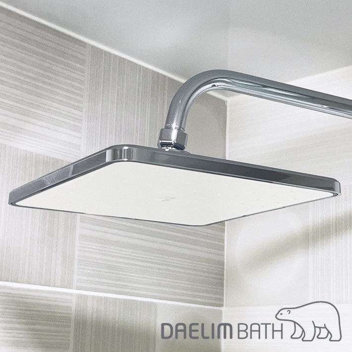 대림바스 국산 4각 해바라기 샤워기 헤드 DLYS4584