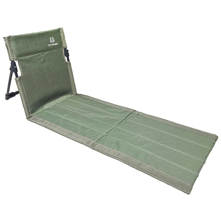 COCOHARU 캠핑용 등받이 방석의자, 1개