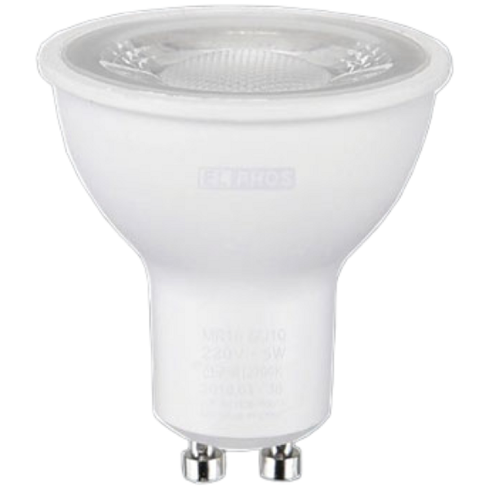 LED GU10 4W 220V MR16 이케아램프 호환, 전구색, 1개
