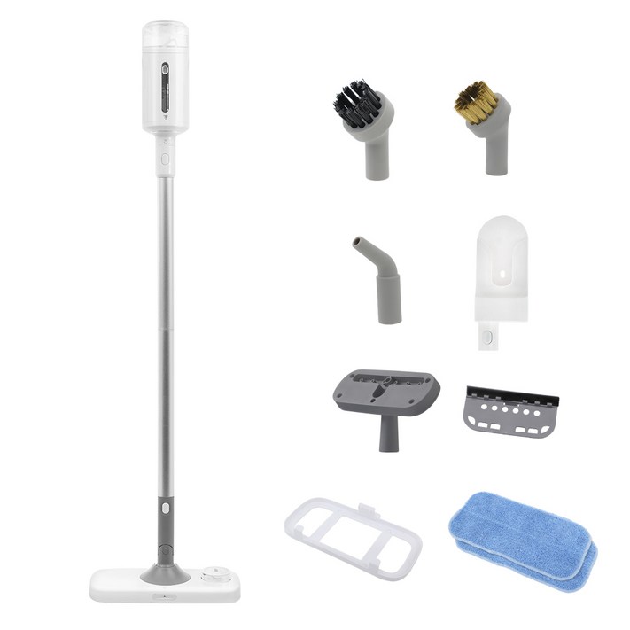 홈앤아트 퓨어 스팀청소기, AMS200, 혼합색상