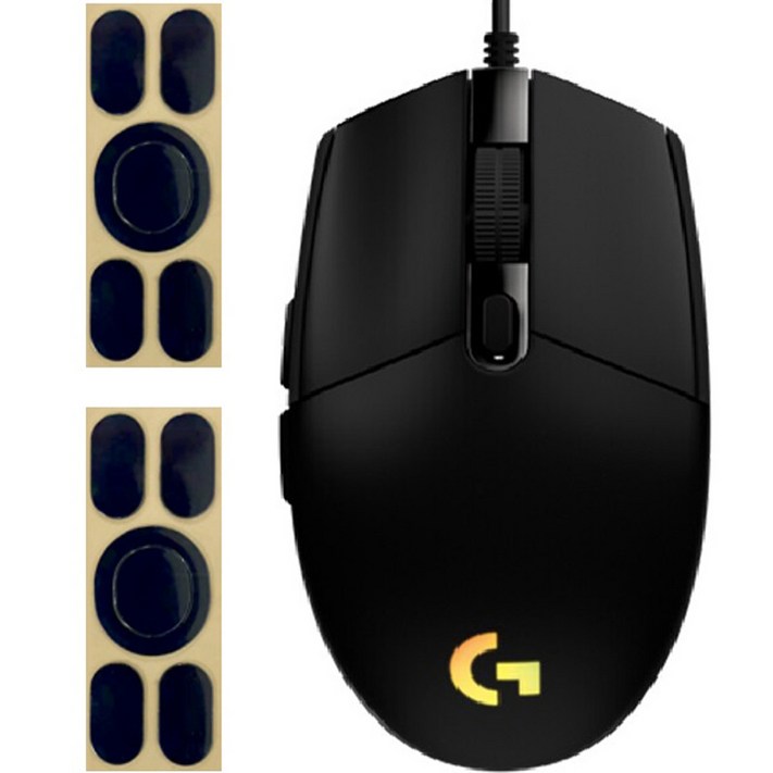 로지텍 G102 2세대 LIGHTSYNC 게이밍 유선 마우스 MU0054 마우스 피트 2p, 블랙마우스 로지텍 G102 2세대 LIGHTSYNC 게이밍 유선 마우스 MU0054 마우스 피트 2p, 블랙마우스