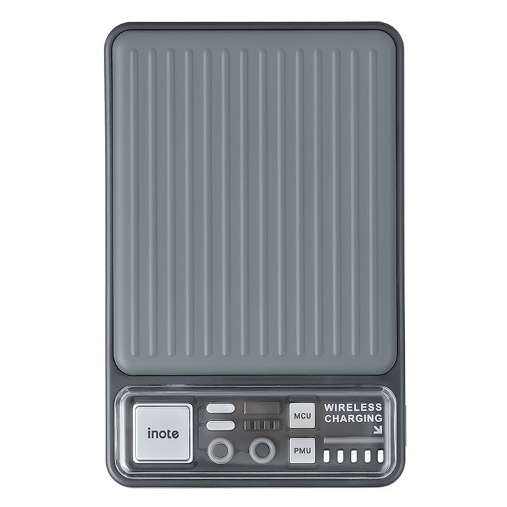 아이노트 맥세이프 무선충전 보조배터리 10000mAh 22.5W, PB100M, 차콜