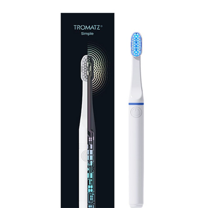 트로마츠 미세전류 칫솔 심플, TROMATZS블루