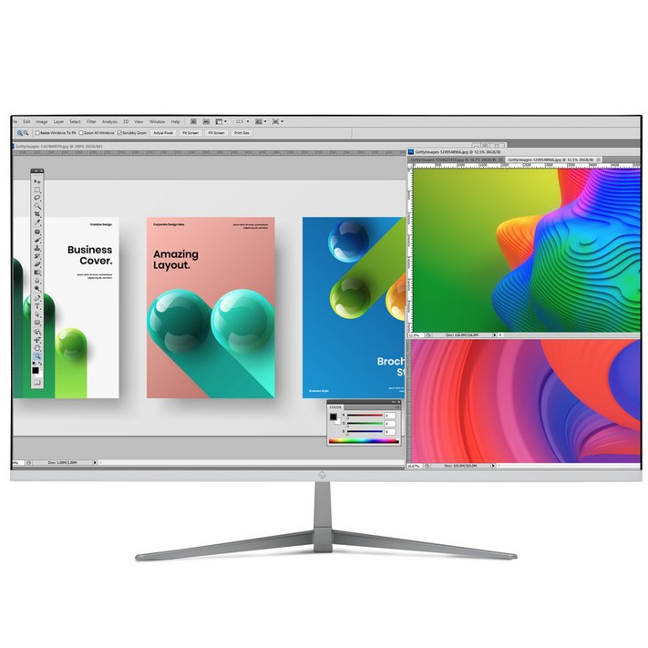 좋은디에스아이 81cm FHD 모니터, CP3275 HDMI 화이트