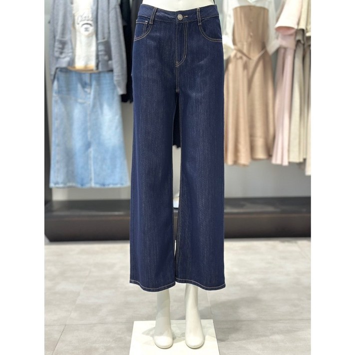 백화점 정품 ZOOC 시흥점 생지 스트레이트 데님 팬츠 V252PSA943