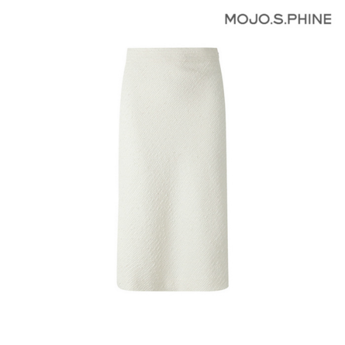 모조에스핀 슬릿 포인트 트위드 스커트 CRS223MSD102 473698