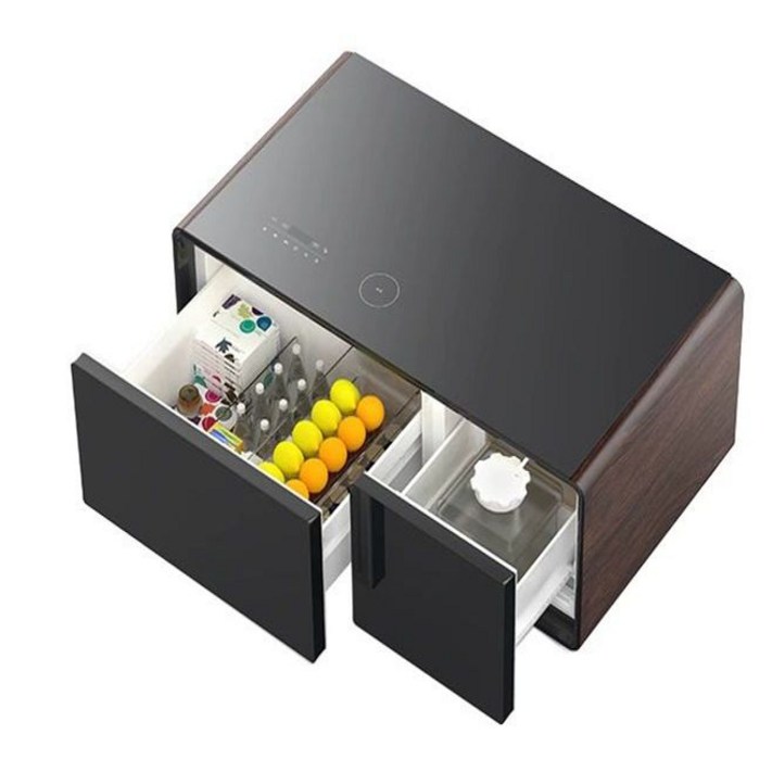 올비의창고 테이블냉장고 스마트 냉장고 티테이블 이중 온도 냉동 보관 사무실 거실 가정용