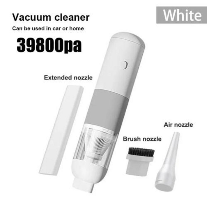 Xiaomi 새로운 39800PA 3 in1 무선 자동차 진공 청소기 청소 홈을위한 휴대용 핸드 헬드 미니 먼지 포수