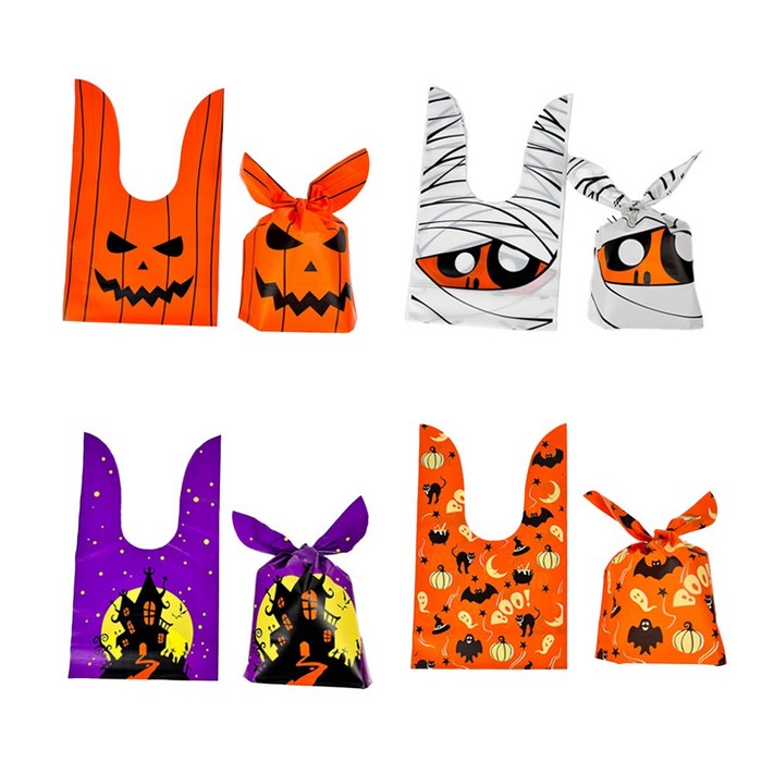 바이유즈 할로윈 보자기 포장봉투