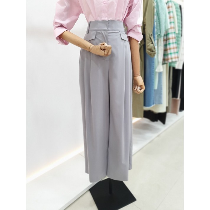 잇미샤 하이웨이스트 턱 팬츠 ITO5YPT790CADH1545718