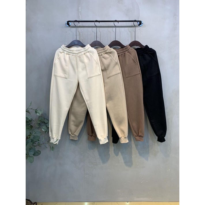 씨샵인더룸  리인드 포켓 기모 면 조거 팬츠 5color