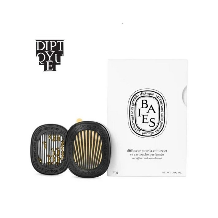 백화점출고 딥디크 차량용방향제 세트 케이스리필용 캡슐  4종 택1