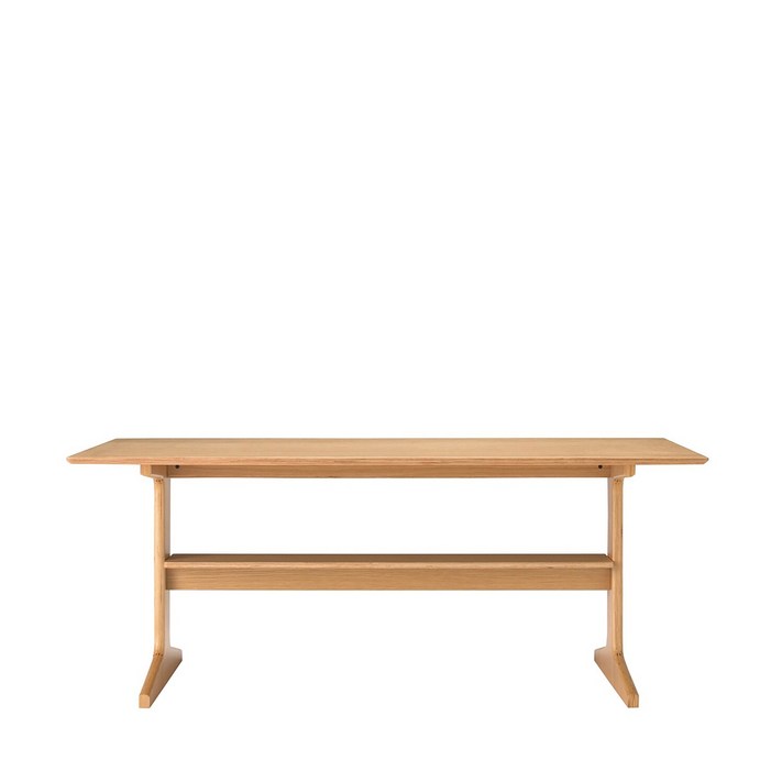 무인양품 MUJI 떡갈나무 리빙 다이닝 테이블 3 내추럴 4550182598438